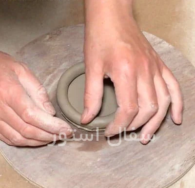 روش طنابی در سفالگری