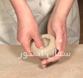 روش فشاری برای ساخت سفال