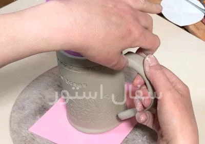 ساخت سفال دستی با ورقه