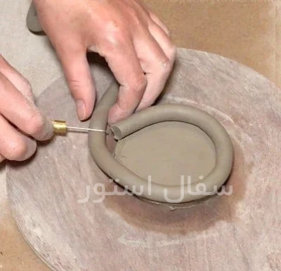 سفال دستی بدون چرخ