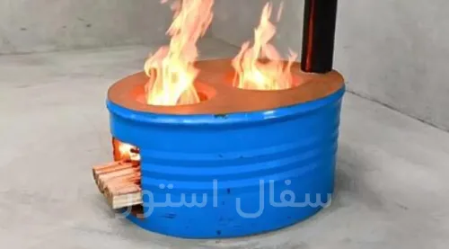 آموزش پخت سفال در بشکه فلزی (Pit Firing) پخت سفال در بشکه فلزی به روش Pit Firing